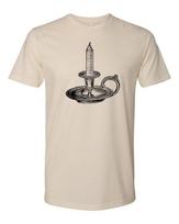 Cottage Cult Clothing Tee T Shirt Cotton Goth Witch Occult Victorian Candlestick XL