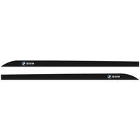 2 vnt. Anglies pluošto automobilio durų šoninės juostelės lipdukas Anti-scratch Refit lipdukas BMW M Performance 1 3 5 7 serijoms M3 M4 M5 M6 X1 X3 X5 X6 X7 E30 E3 black