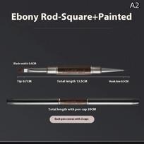 Sandalwood Line Nail Art Pen Double Headed Brush Nail Construction Pen High Quality Paintings Pen Nail Tools