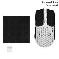 NEW DIY Anti-Slip Universal Style Mouse Sticker Wireless Gaming Sweat-Proof Mouse Grip Tape Wear-Resistant PC Desktop Laptop