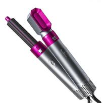 5 in 1 Hot Air Brush Hair Dryer, Multifunctional Hair Straightener Curling Iron Brush Comb Hair Brush Volumizing Brush, Ionic Hair Dryer Brush