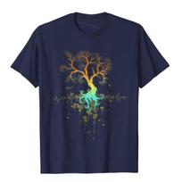 ShirtWoot Fractal Tree TShirt Tops  Tees Discount Street Cotton Unisex T Shirt Kawaii Unisex Clothing Moto Biker S