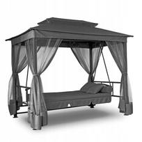 Pavilion With Swing Freestanding Garden Gazebo Panama175 X 105Cm