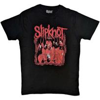 Slipknot Band Frame Black Mens T-Shirt Large 2XL
