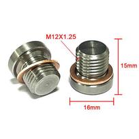M12 X 1.25 O2 Oxygen Lambda Sensor Blanking Plug Cap Bung Exhaust Accessories With Gasket Automotive Hexagonal Threaded Parts·