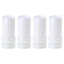 4 Pcs Water Tap Inner Ceramic Cartridge Filter Elements Faucet Water Purifier Dechlorination Filter Elements for Kitchen 1