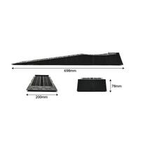 1 Pair Car Maintenance Ramp Car Tire Lifting Pad Outdoor Rescue Tools For Automobiles Car Repair Shop Tire Ramp