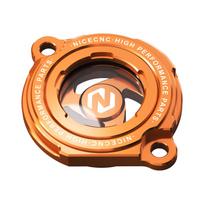 For KTM EXC 520 EXC-F 250 SXF 250 Transparent Engine Oil Filter Cap EXC 450 XCF 350 SX 450 XCF-W 250 SMR 450 525 SXC SMC 625 oranžinė