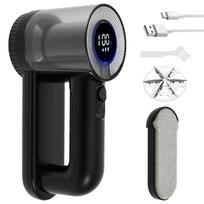 Electric Fabric Shaver USB Rechargeable Clothing Sweater Defuzzer Fuzz Lint Remover with Smart LED Display 3 Speed Adjustable juoda
