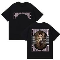 2026 Summer Florence  The Machine Everybody Scream Tour Graphic T Shirt Unisex Women Vintage Harajuku Cotton TShirt Streetwear S