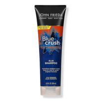John Frieda Blue Crush brunetėms mėlynas šampūnas, 8,3 uncijos