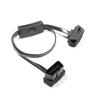 OBD2 Connector Socket Car Extension Cable 16Pin Male to Female ODB2 Connector Car diagnostic tool Auto Scanner juoda