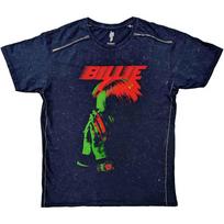Billie Eilish Unisex T-Shirt: Hands Face (Wash Collection) (Small) S