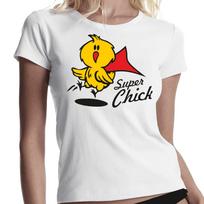 Super Chick Superchick Chick Comic Hero Cute Comedy Women T-Shirt Mens Womens Tees Top 4XL