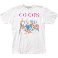 The Go-Gos Beauty And The Beat Unisex T-shirt Music Classic Concert Band White Graphic Tee M