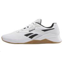 Reebok Nano X4 White Black Gum Unisex Sneakers Footwear-White 100074186 44.5