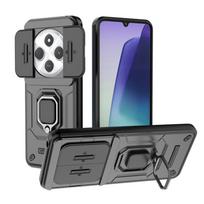 For Xiaomi Poco C75 Case Cover Poco C75 Capas Phone Bumper Back Shockproof Slide Len Protective Ring Holder Fundas Poco C75 C 75 For Poco C75 juoda