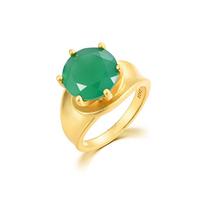 Lengva prabanga natūralus apvalus 12,0 mm žalio agato solitero brangakmenio žiedas 925 prabos sidabras puikūs papuošalai dovanoms mamai gimtadienio proga US RING SIZE:7# žalia