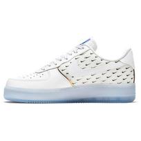 Nike Air Force 1 07 Premium Swoosh Pattern Men Sneakers White Multi-Color Racer-Blue CK7804-100 40.5