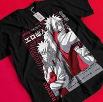 Jiraya T-Shirt Naruto Tshirt Tsunade Shirt Madara Kakashi Itachi Pain Minato Tee AA222 2XL