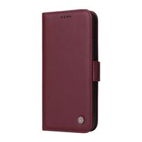 Cases for XiaoMi 15 14 14T 13T Pro Ultra 5G Case Cover coque Flip Wallet Phone Covers Sunjolly for XiaoMi 15 Pro Case For XiaoMi 15 vyno raudonos spalvos