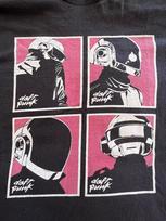Daft Punk Black Short Sleeve Cotton  Unisex S-5XL Men Women OM321 Unisex T-Shirt XXXXL