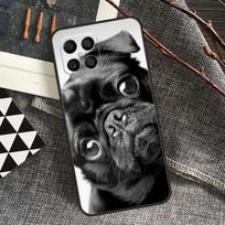 Cute Black Pug Dog Case For Honor 90 70 50 Lite Magic 5 Magic 6 Pro X6 X7 X8 X9 X6a X7a X8a X9a X8b X9b Cover Honor X6