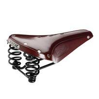 BROOKS Traditional leather saddle B17 with FLYER BROWN Japanese (Brooks) springs, [Genuine product]