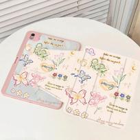 360 Degree Rotation Smart Cover for IPad 6th Generation Case Pro11 2nd 3rd 4th IPad 2017 2018 9.7inch Air 5th 4th 10.9 Butterfly ipad mini6 8.3