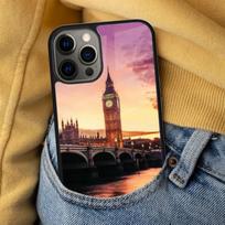 London Bus England Big Ben Soft Phone Case for iPhone 17 Air 16e Pro max 15 Pro 13 14 Plus 11 12 MagSafe Magnetic Coque iPhone 12pro max