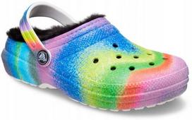 Crocs Classic Lined Spray Dye Clog K 208081 |C12/Eu 29-30| White/Multi