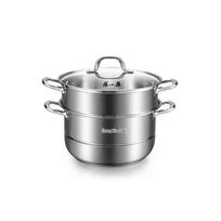 Zhang Xiaoquan 28cm 304 Stainless Steel Double-Layer Steamer