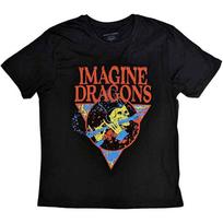 Imagine Dragons Skeleton Flute T-Shirt Black New M