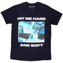 Billie Eilish Hit Me Hard And Soft Negative T-Shirt Blue New XL
