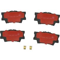 D1212 Rear Ceramic Pads Lexus ES300h 2013-2018 ES350 2007-2018 Toyota Avalon 2008-2018 Camry 2007-2017 Pontiac Vibe 2009-2010 4PCS