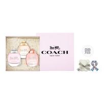 COACH Mini sample gift box for men and women, EDT New York Women's Light+New York Women's Intense+Flower Flower 4.5ml*3 ruda