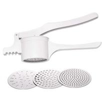 Manual Easy Clean Fruit Pusher Press Type Food Ricer Potato Masher Kitchen Gadget Vegetable Tool balta