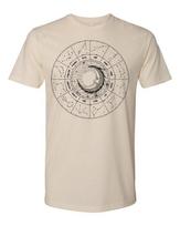 Cottage Cult Clothing Tee T Shirt Goth Witch Occult Zodiac Wheel Crescent Moon XXXL