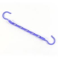 Vietą taupančios laikymo pakabos Daugiafunkcinės plastikinės drabužių kabyklos Rotary Organizer Pakabos 5 skylių Magic Closet Spintos Tvarkyklės violetinė