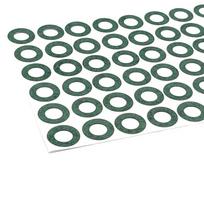 1000pcs 21700 1S  positive  Battery insulation ring barley paper insulation washer 21700 1S 1000pcs