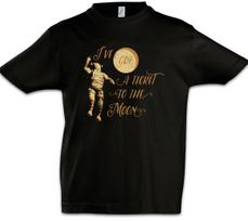 I've Got A Ticket To The Moon Kids Boys kids boys T-Shirt Astronaut Space Moon 120