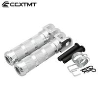 Motorcycle Pedal Foot Pegs FootRest Footpegs For Yamaha Kawasaki Suzuki Honda CBR0RR CBR1000RR CBR250R CBR300R CBR400R CBR500R sidabras