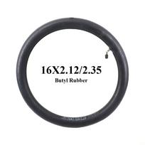Inner Tire 16x2.125 Camera 16*2.125 Inner Tube Bent Angle Valve for Electric Scooters Bicycle E-Bike for 16 Inch Wheelchair Tyre