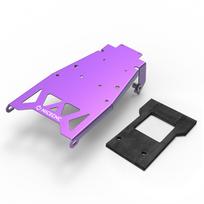 For Surron Light Bee X For Sur-ron Light Bee S L1E For Segway X160 X260 Battery Front Plate Fender Cover Electric Dirt Bike violetinė