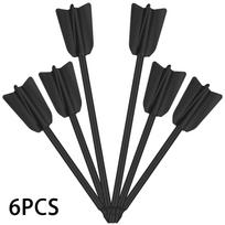6Pcs Epoxy Mixing Stick Paint Stirring Rod Putty Cement Paint Mixer Attachment With Drill Chuck For Epoxy Resin Latex Oil Paint
