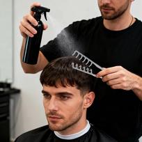 New 500ml Hairdressing Spray Bottle&Olumizing Wide-Tooth Hair Styling 2 In1 Comb Barber Hair High Pressure Water Refillable Cans