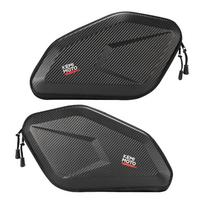 Semi-Rigid EVA Lower Door Bags For Can-Am Maverick R X RS 999T Smart-Shox 4.5L Water-Resistant Zipper 2024+ Front Side Storage juoda