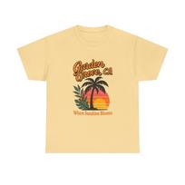 Sunny Garden Grove Vintage Tee, Beach Shirt, California Gift, Summer Vacation 3XL