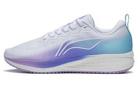 Li Ning Red Hare 6 Slip Resistant, Abrasion Resistant, Breathable Low top Running Shoes Women's White Blue Purple ARMT016-7 35.5