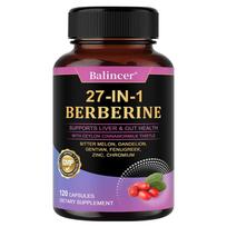 27-in-1 berberino maisto papildas, su Ceilono cinamono ekstraktu, 120 kapsulių buteliuke 120 Capsules